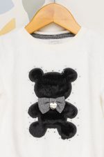 Conjunto-Infantil-Feminino-Urso-com-Pelinho---Branco