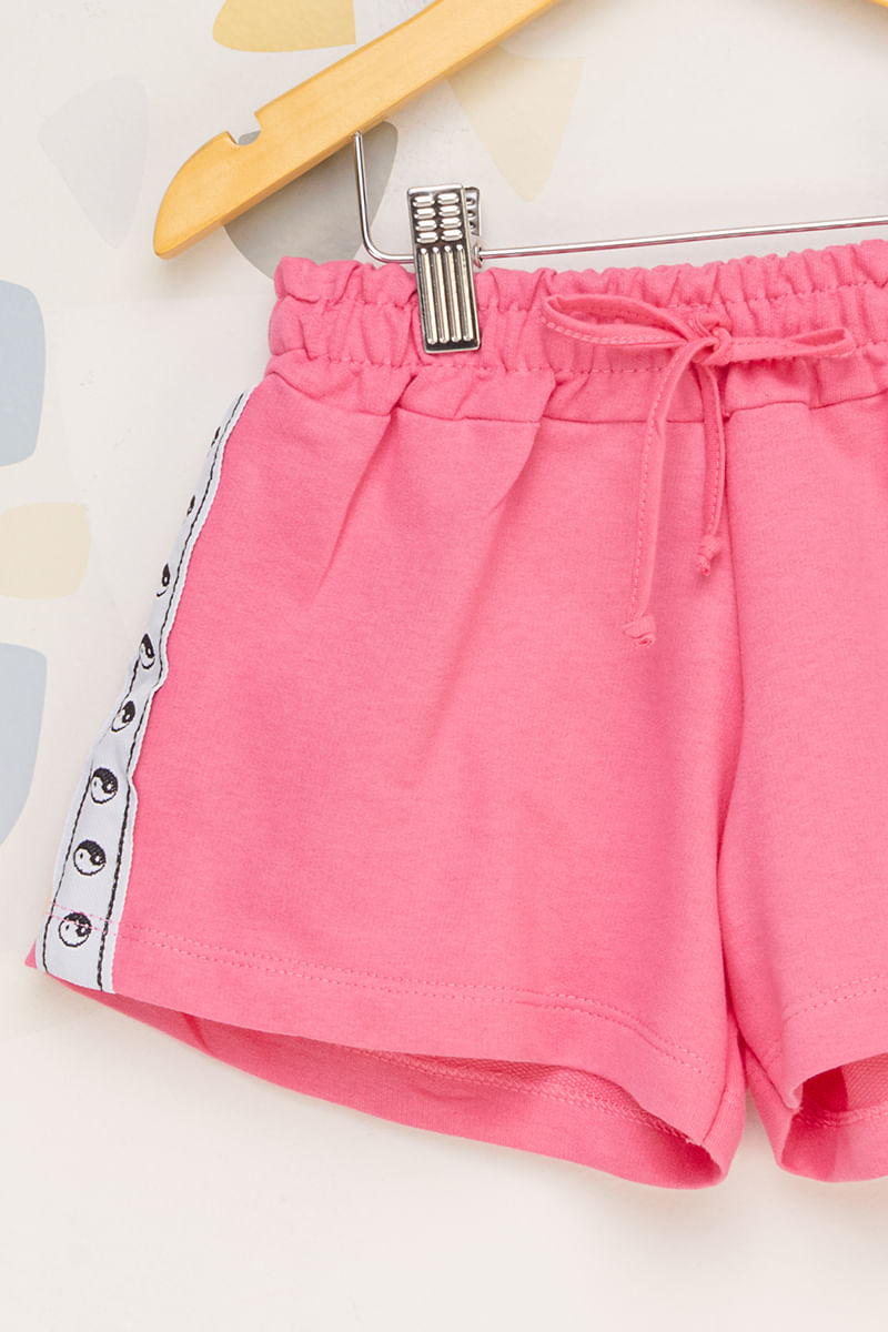 Short de sales moletom infantil feminino