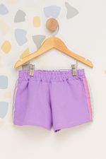 Shorts-Moletom-Infantil-Feminino---Lilas