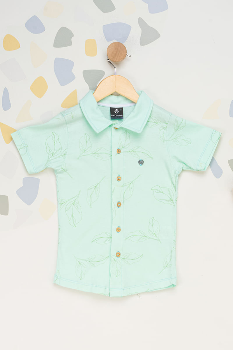 Camisa-Infantil-Masculina-Folhagens