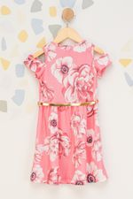 Vestido-Infantil-Feminino-Flores---Rosa