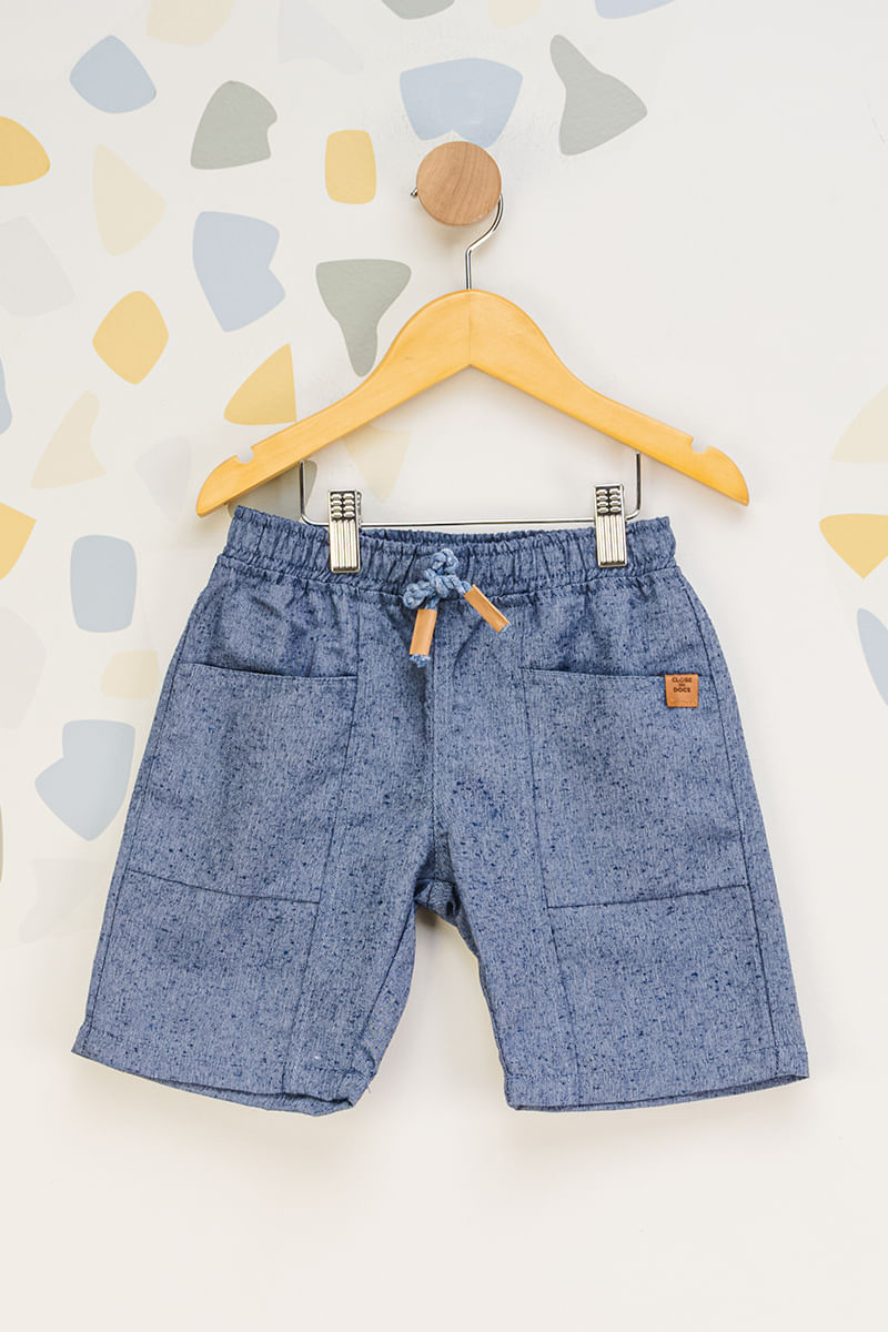 Bermuda-Infantil-Masculina-Sarja