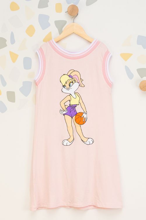 Vestido Juvenil Feminino Lola Bunny