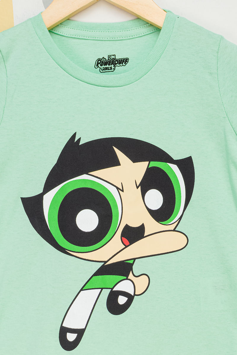 Camiseta-Infantil-Feminina-Docinho---Verde