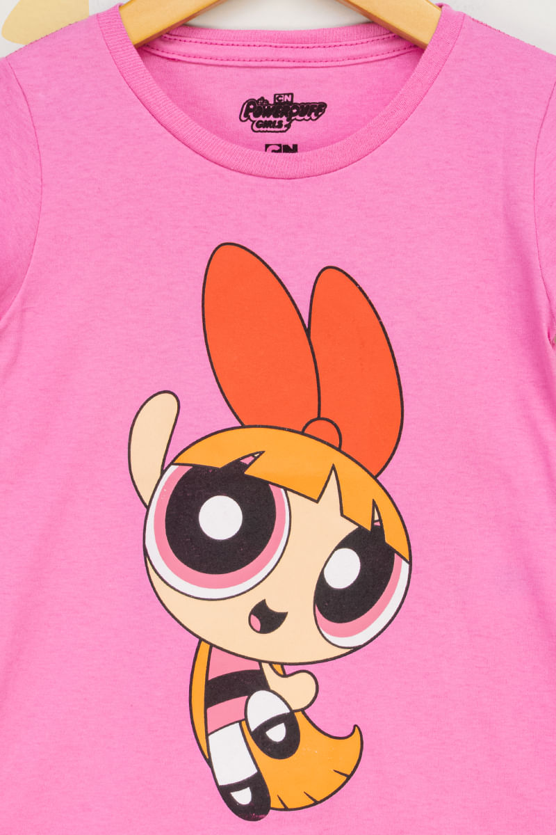 Camiseta-Infantil-Feminina-Florzinha---Rosa