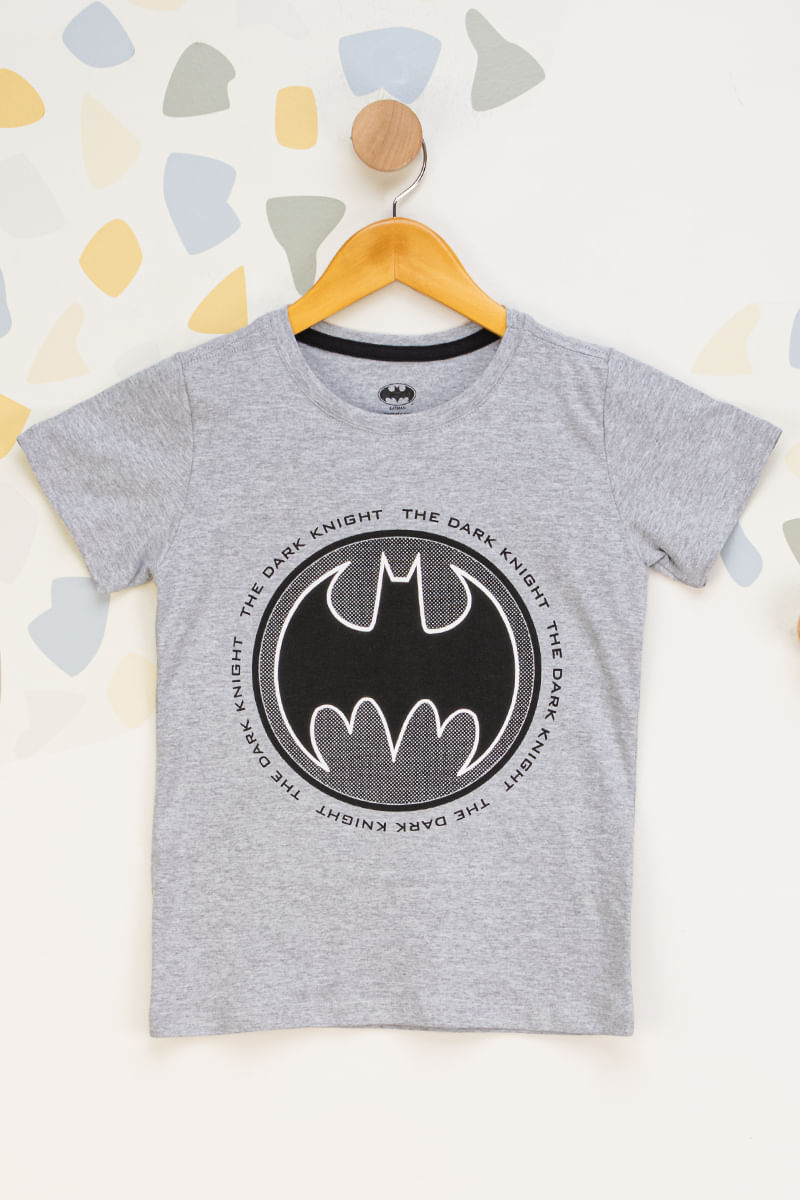Camiseta-Infantil-Masculina-Batman---Cinza