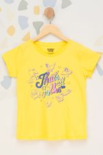Camiseta-Juvenil-Feminina-Looney-Tunes---Amarelo