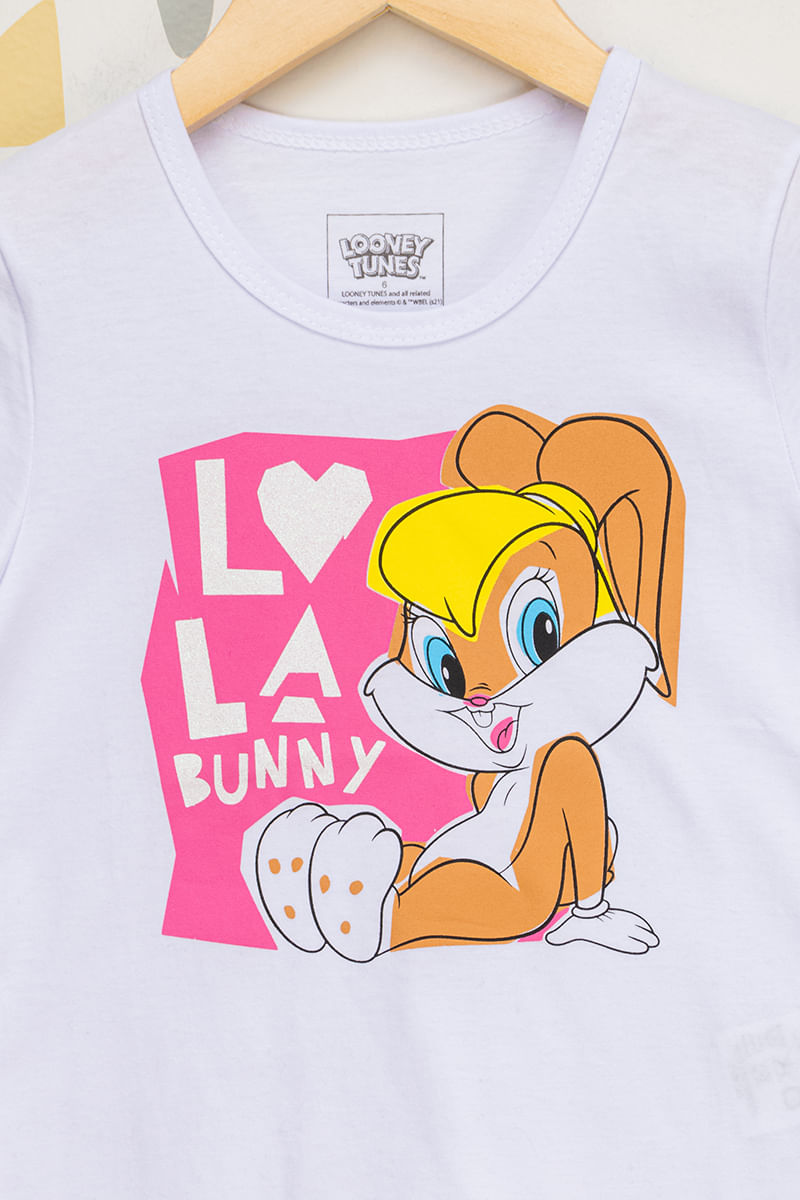 Blusa da Lola Bunny com Strass