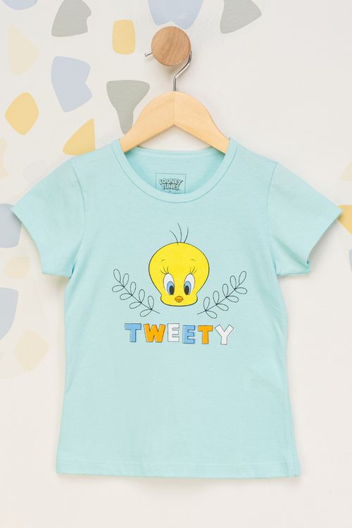Camiseta Infantil Feminina Piu Piu