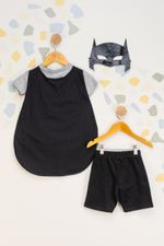 Conjunto-Infantil-Masculino-Batman---Cinza