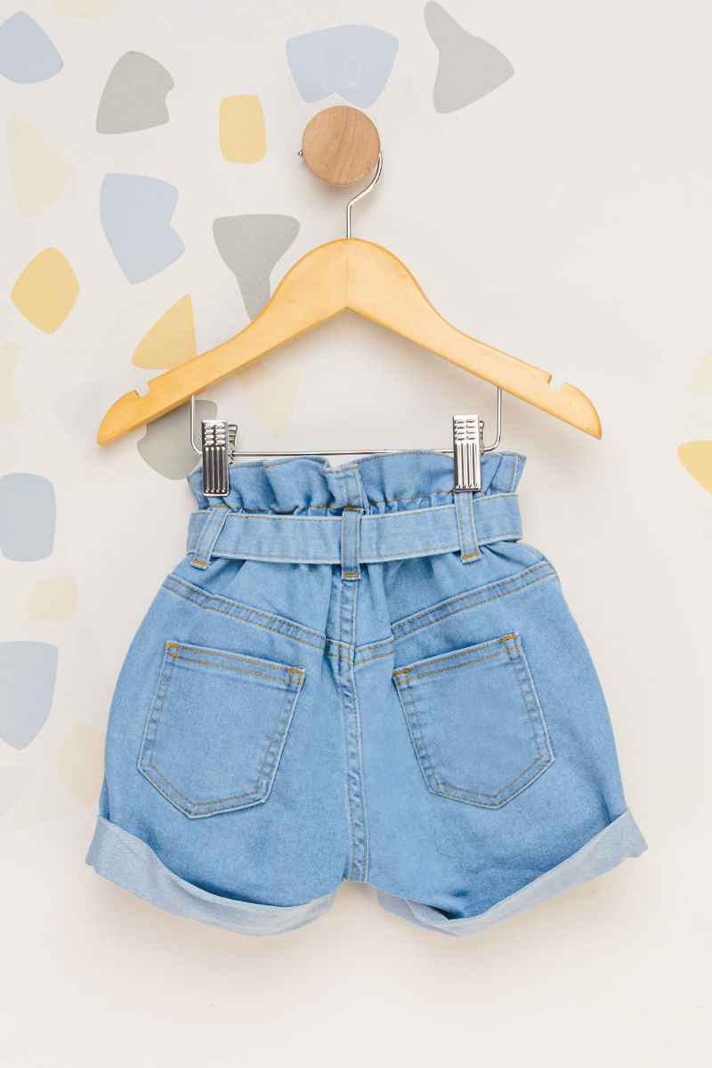 Shorts-Infantil-Feminino-Jeans-Clochard