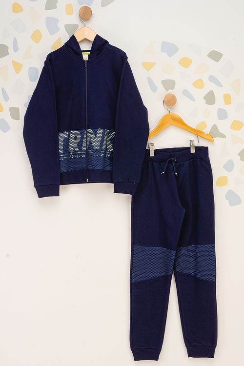 Conjunto Juvenil Masculino Moletom Trnk