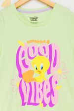 Camiseta-Juvenil-Feminina-Piu-Piu---Verde
