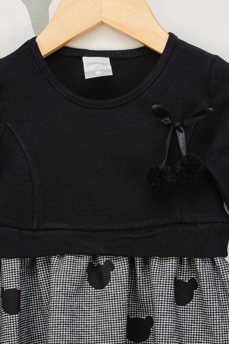 Vestido-Infantil-Feminino-Pompom