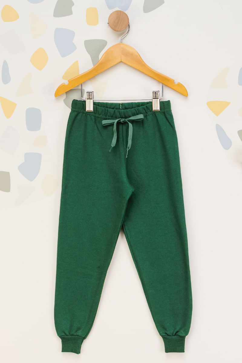 Calca-Infantil-Masculina-Moletom---Verde