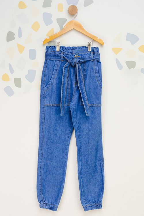 Calça Juvenil Feminino Jeans Clochard