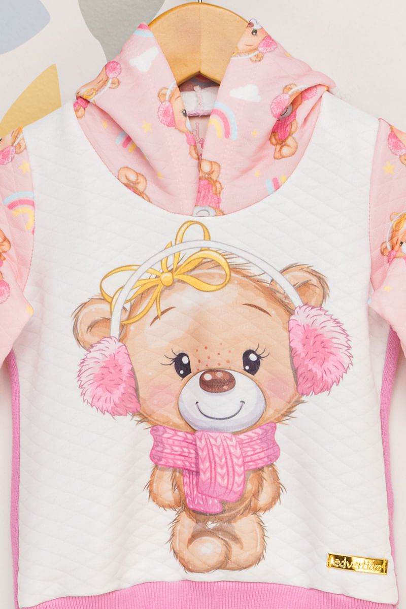 Conjunto-Infantil-Feminino-Ursinho-Com-Fone-