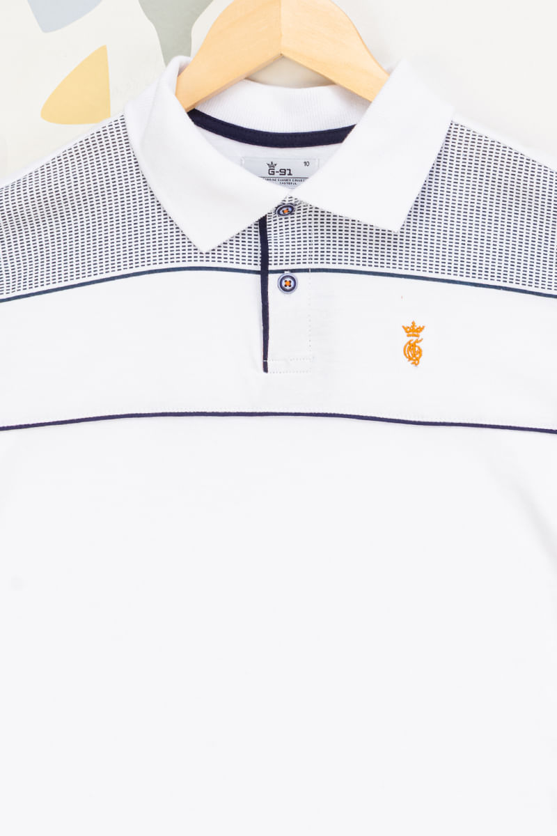 Camisa-Polo-Juvenil-Masculina-Quadriculada---Branco