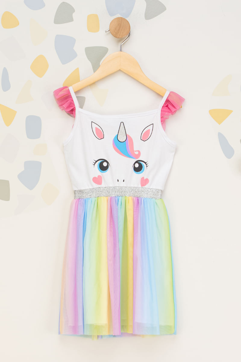 Vestido-Infantil-Unicornio-Tule
