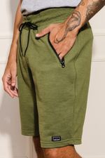 Bermuda-Masculina-Moletom-Bolso-com-Ziper---Verde-