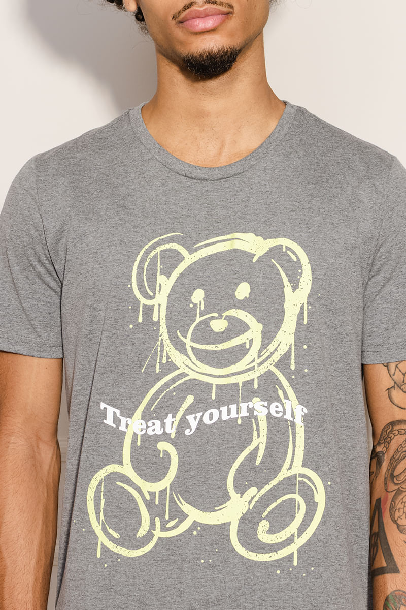 Camiseta-Masculina-Urso---Cinza