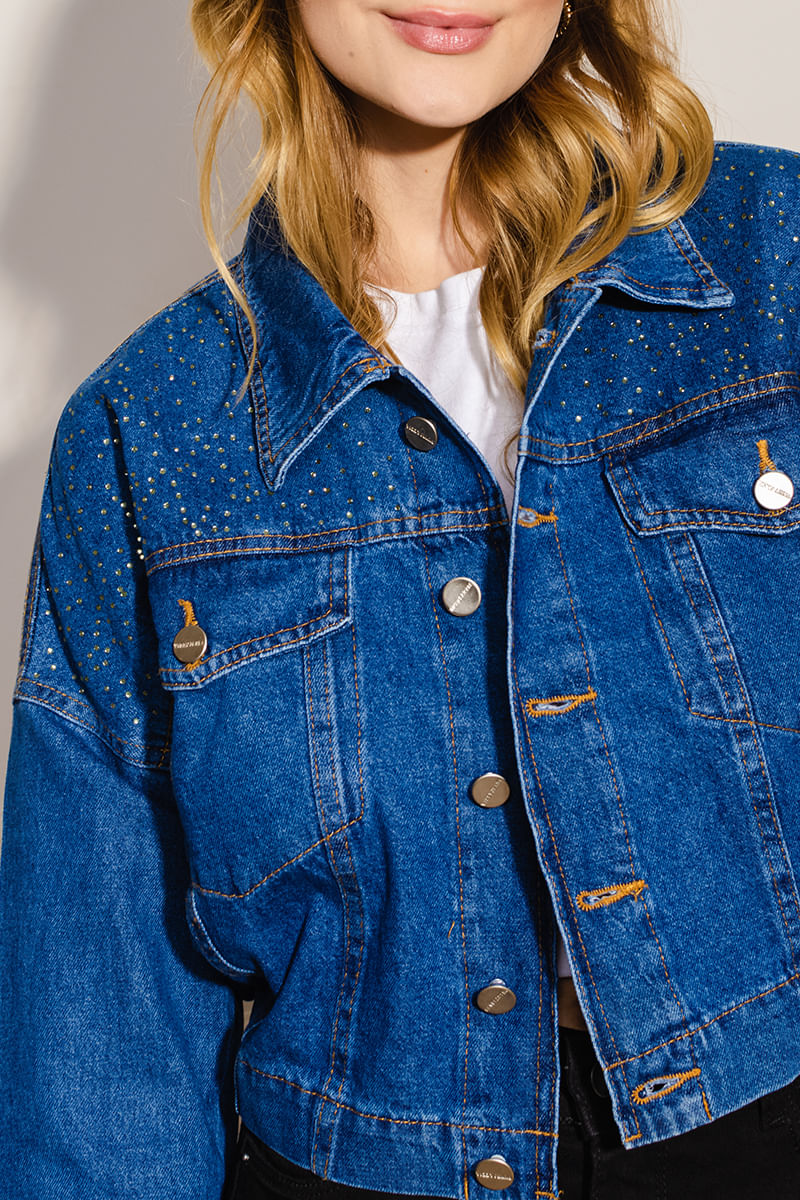 Jaqueta-Jeans-Feminina-Brilho---Azul-