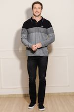 Camisa-Polo-Masculina-Manga-Longa-Listras