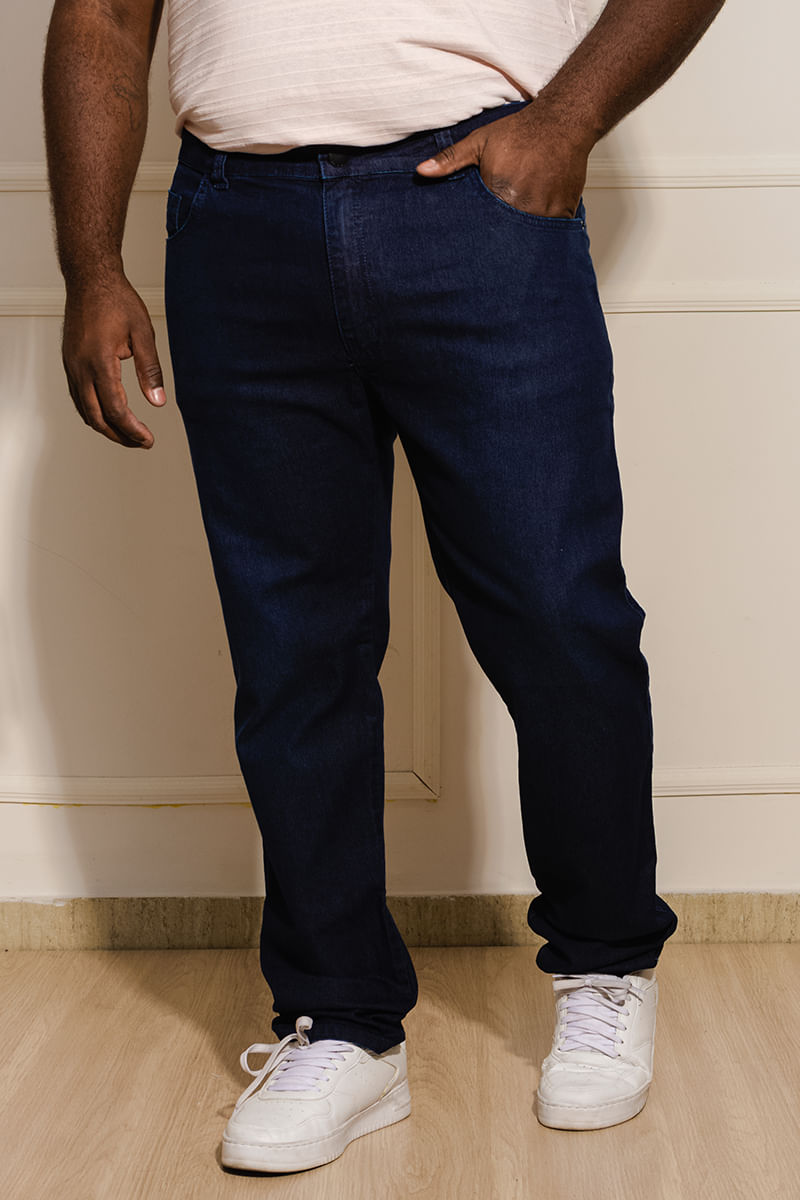Calça Masculina Plus Size Jeans
