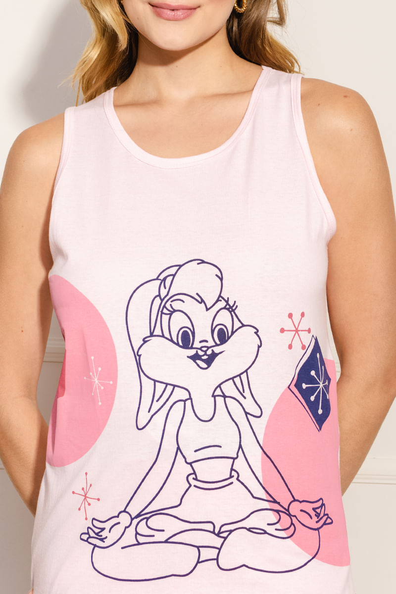 Pijama-Feminino-Lolla-Bunny---Rosa