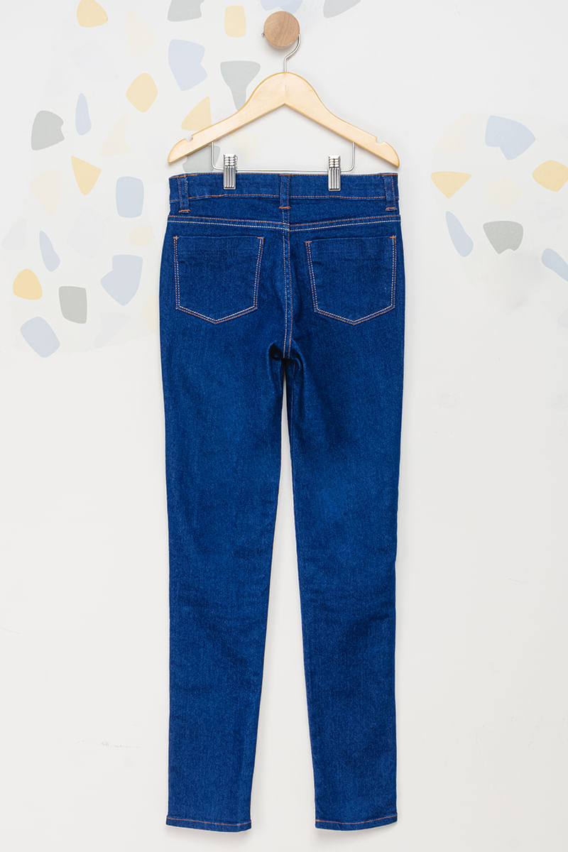 Calca-Juvenil-Feminino-Jeans-Skinny---Azul