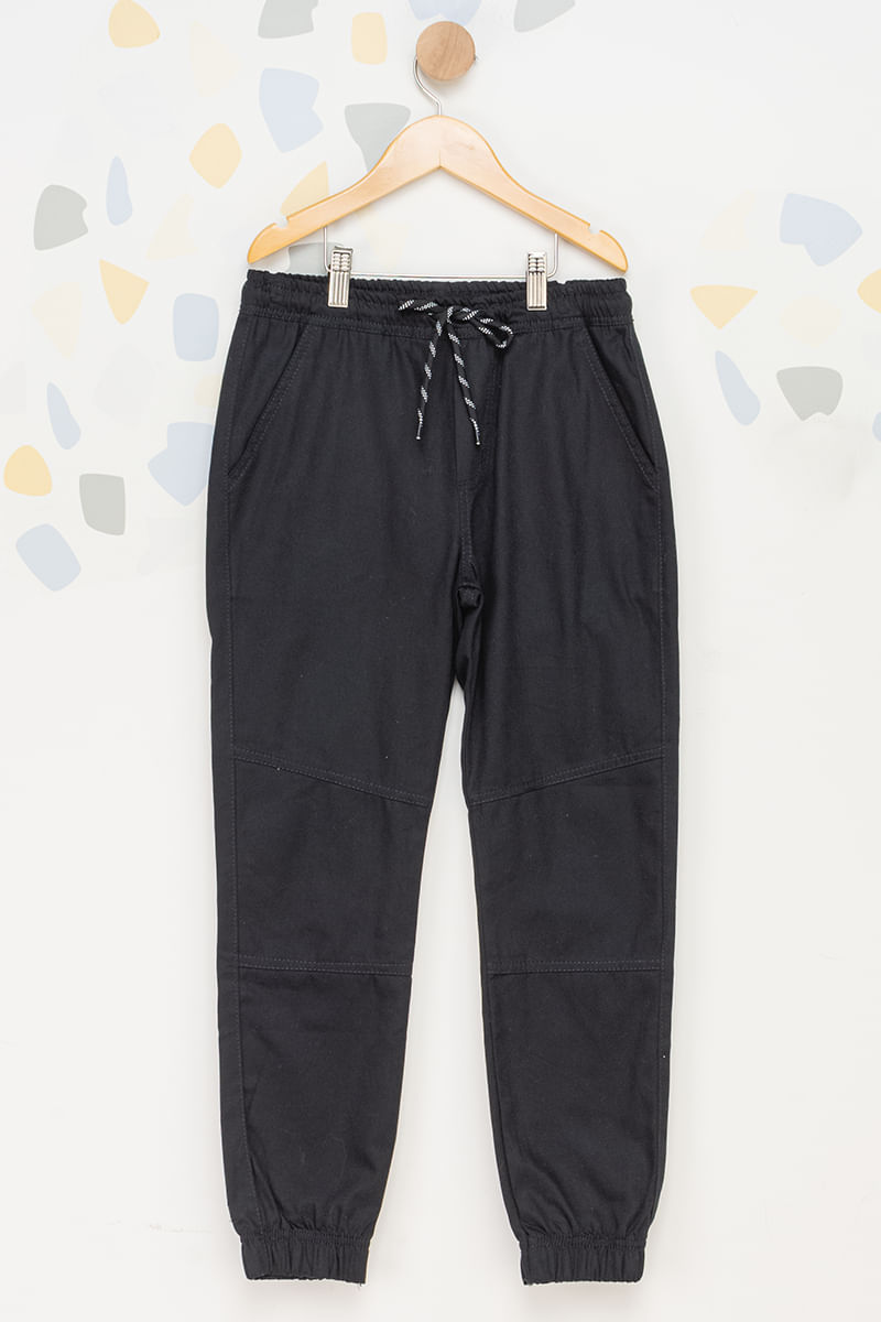 Calca-Juvenil-Masculina-Sarja-Jogger---Preto
