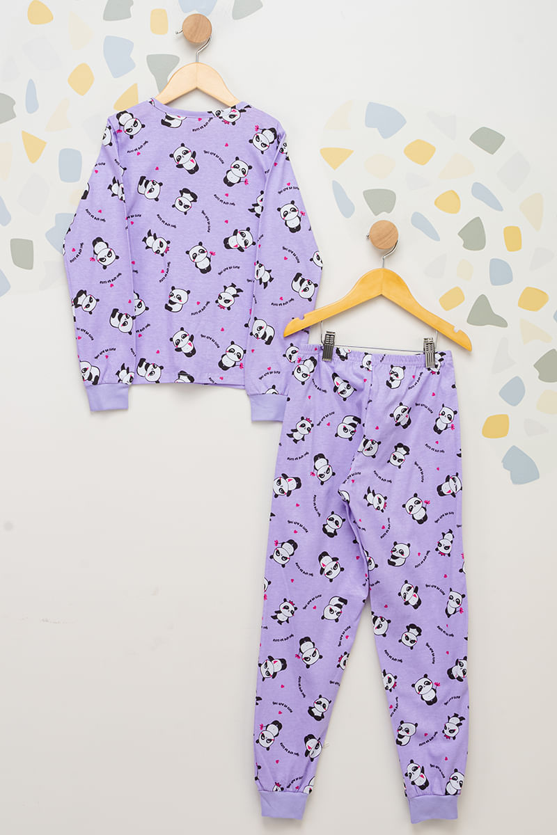 Pijama-Infantil-Feminino-Cute-Pandas