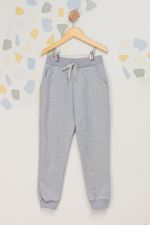 Calca-Moletom-Infantil-Feminino---Cinza