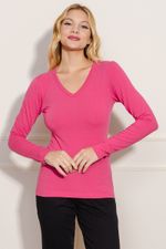 Blusa-Feminina-Manga-Longa-Basica---Rosa