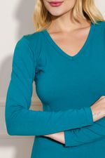 Blusa-Feminina-Manga-Longa-Basica---Verde