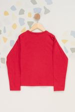 Camiseta-Infantil-Masculina-Lisa---Vermelho