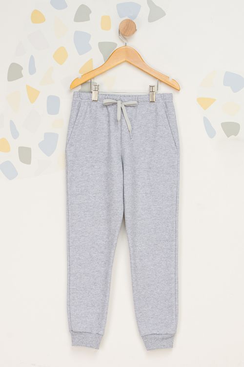 Calça Moletom Jogger com Cordão Infantil