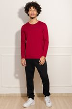 Camiseta-Masculina-Lisa---Vermelho