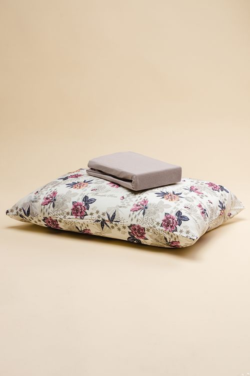 Jogo de Cama Queen Toscana - Bege