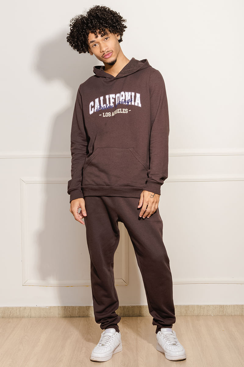 Calca-Masculina-Moletom-California---Marrom
