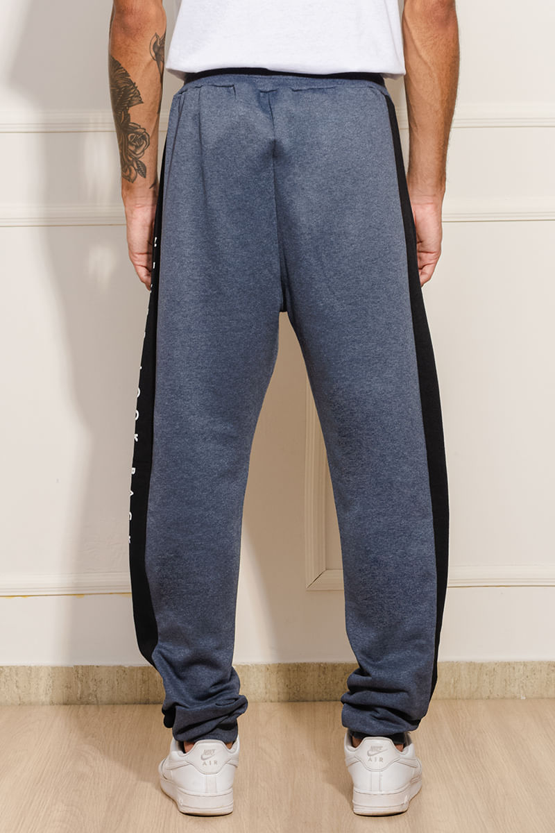 Calca-Masculina-Moletom-Never-Look-Back---Cinza