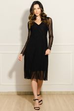 Vestido-Midi-Tule