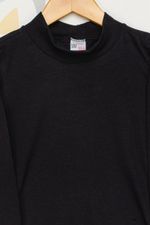 Blusa-Infantil-Feminina-Gola-Alta---Preto