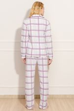 Pijama-Feminino-Fleece-Xadrez