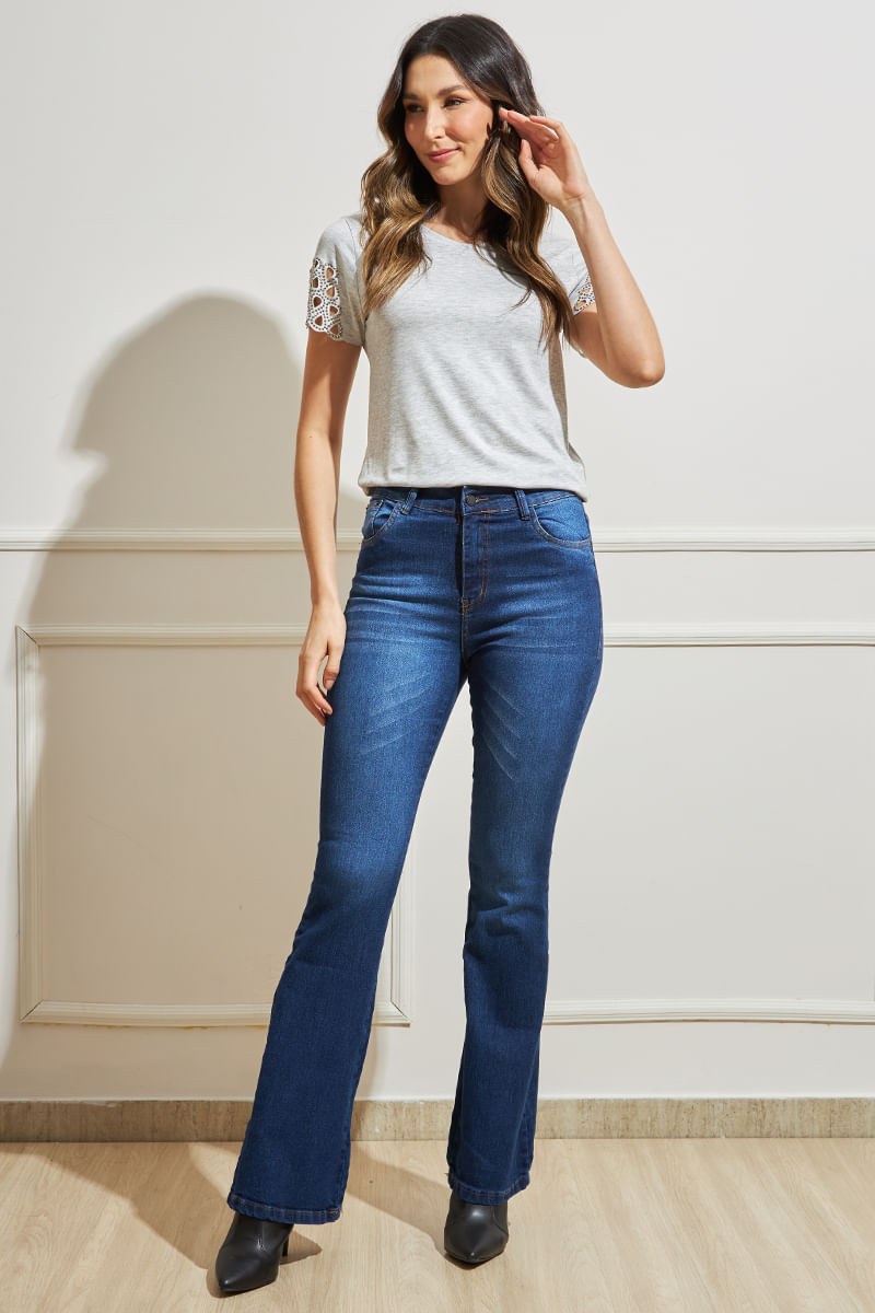 Calca-Jeans-Feminina-Flare---Azul