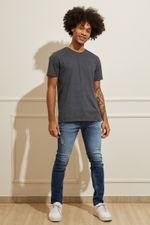 Calca-Masculina-Jeans-Skinny---Azul
