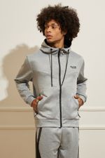 Casaco-Masculino-Moletom-Recortes---Cinza-Claro