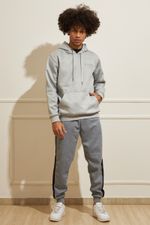Calca-Masculina-Moletom---Cinza-Claro