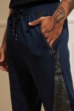 Calca-Masculina-Moletom-Jogger---Azul