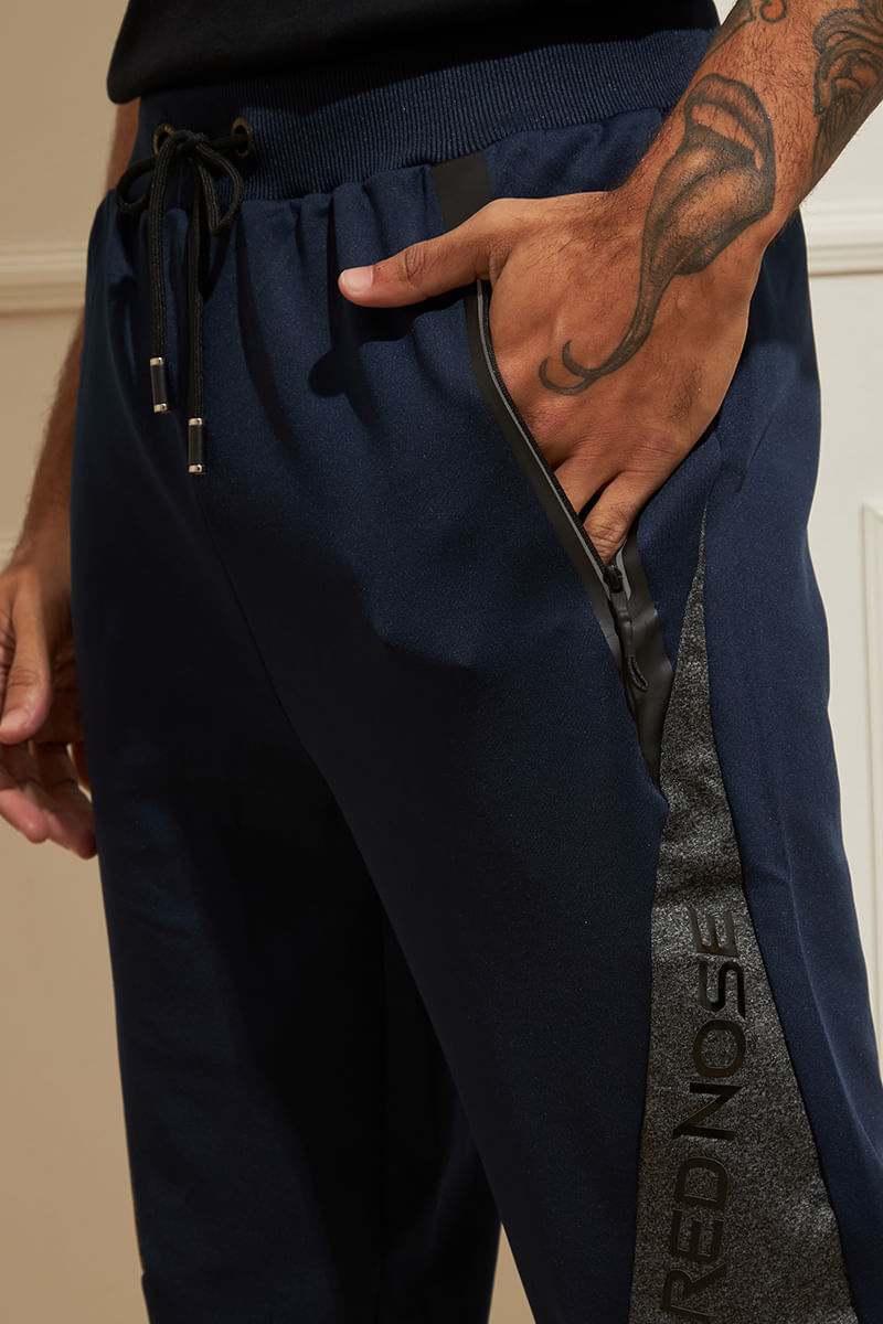 Calca-Masculina-Moletom-Jogger---Azul